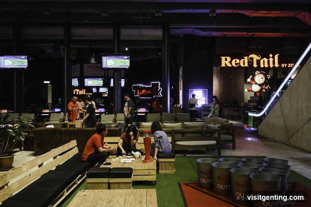 RedTail by ZO interior lounge