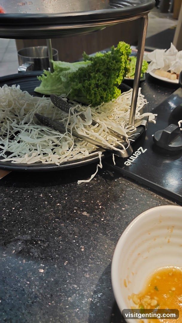 Restaurant Interior Food Setup