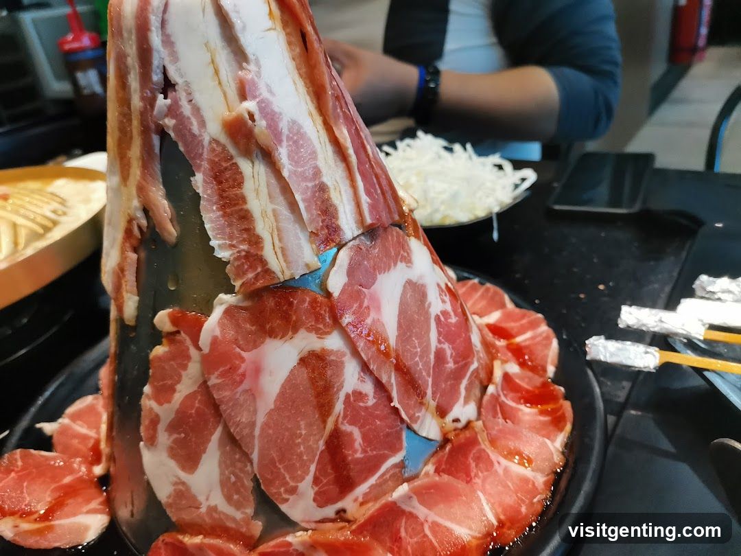 Food Display at Restaurant