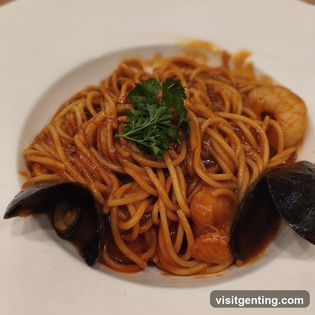 Seafood Pasta Dish
