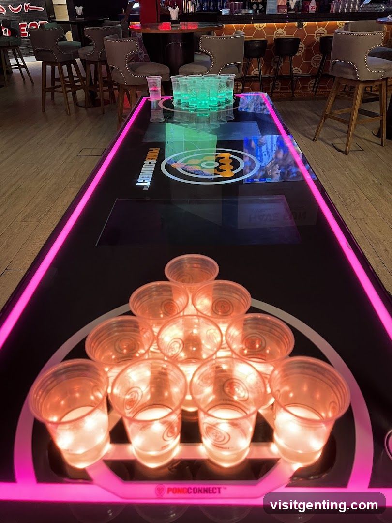 PongConnect Table in Bar Interior