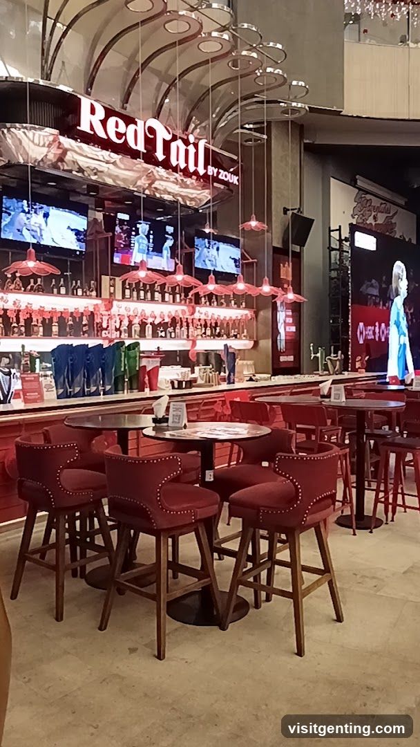 RedTail by ZOUK Bar Interior