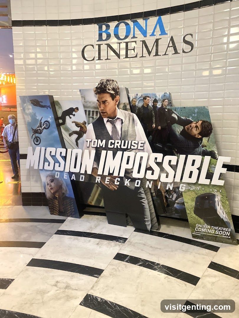 Bona Cinemas promotional display
