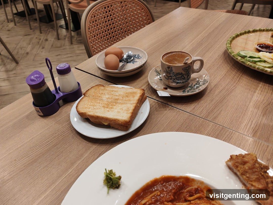 Restaurant Interior Table Setting