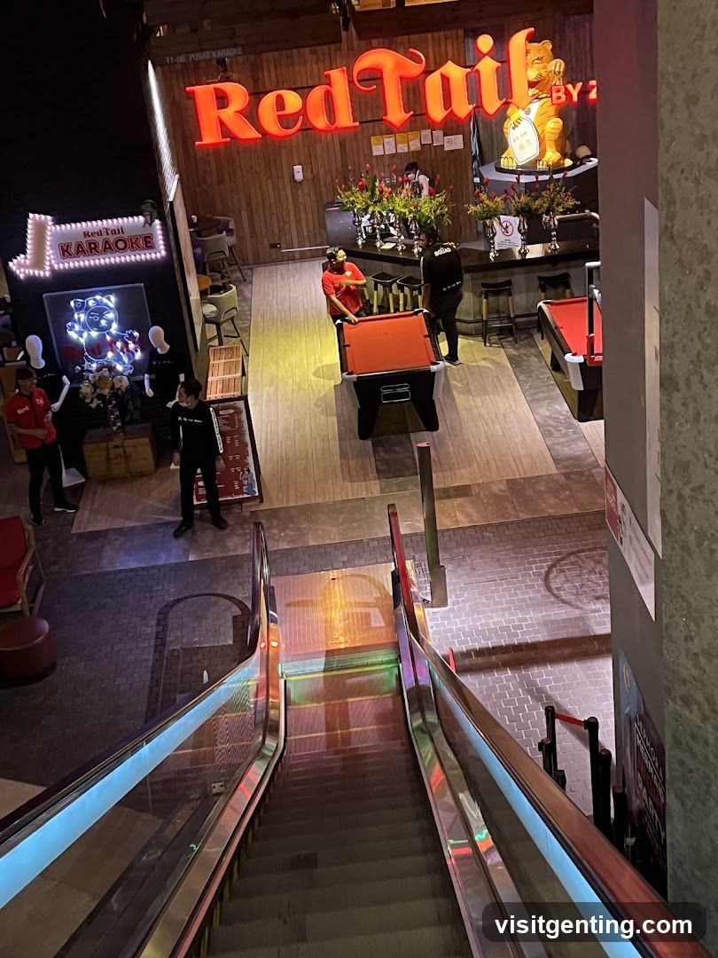 RedTail Karaoke Interior View