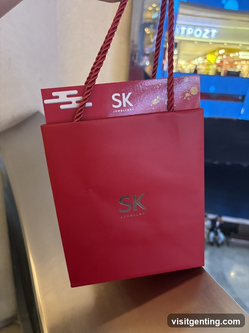 SK Jewellery Shopping Bag