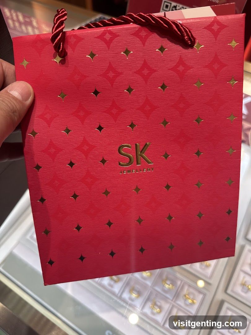 SK Jewellery Shopping Bag