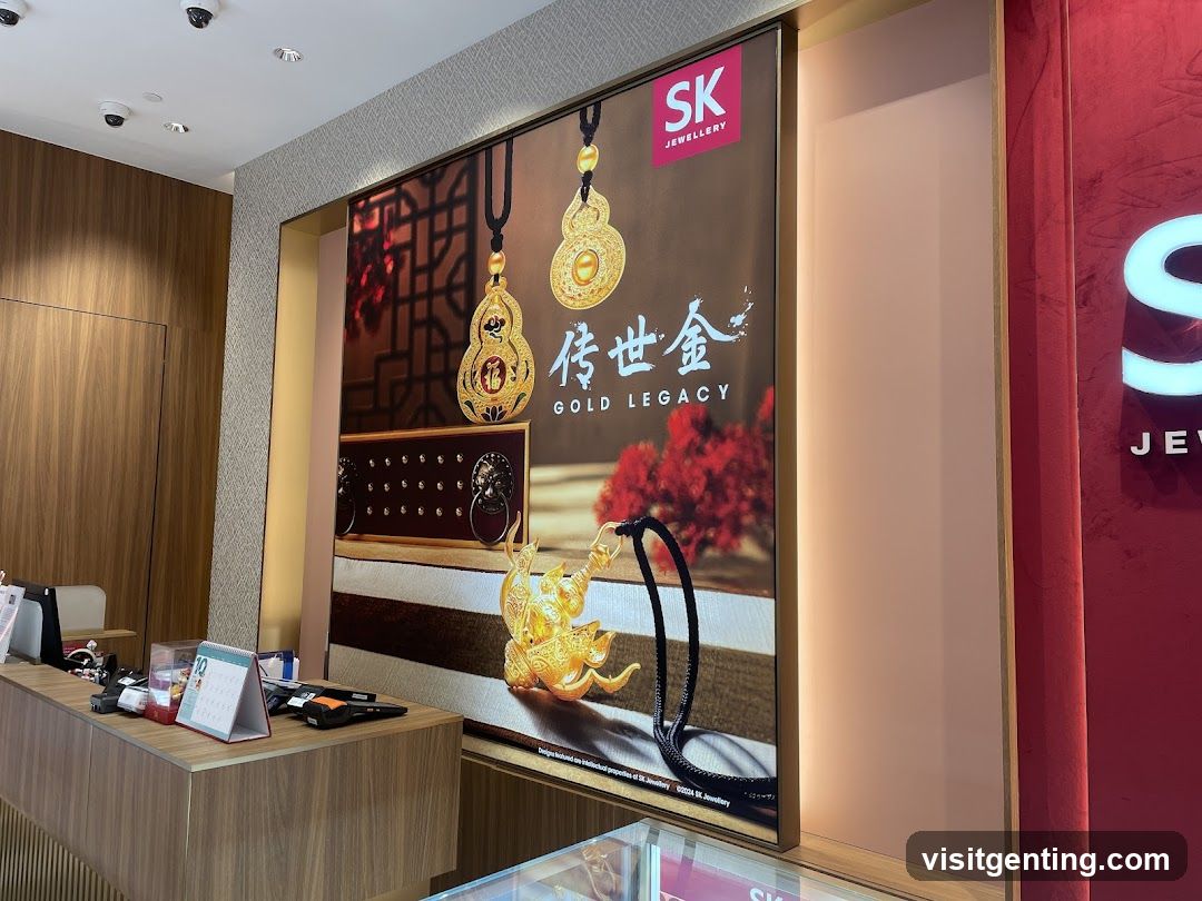 SK Jewellery Interior Display