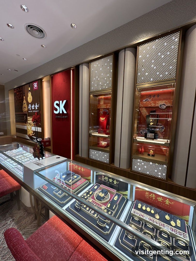 SK Jewellery Interior Display