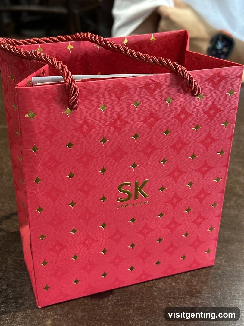 SK Jewellery Shopping Bag