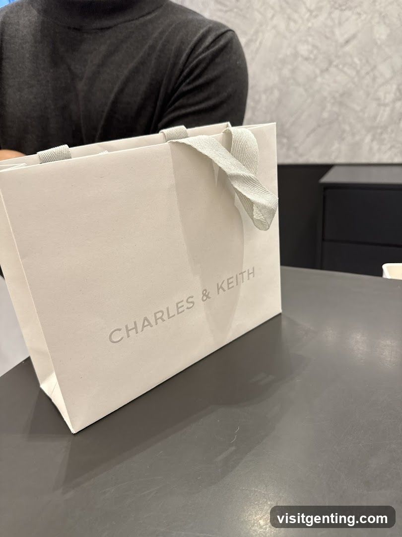 Charles & Keith Shopping Bag