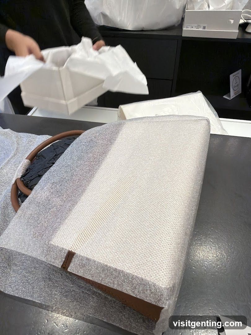 Interior Product Unpacking