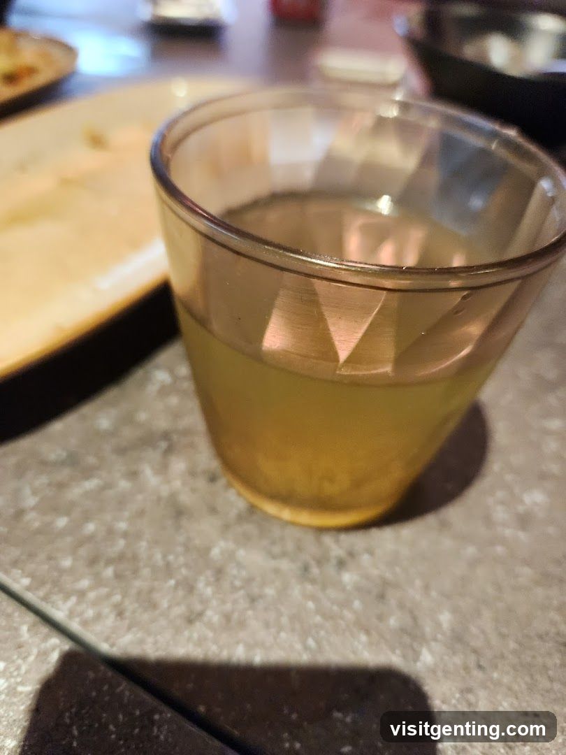 Tableside Drink Glass