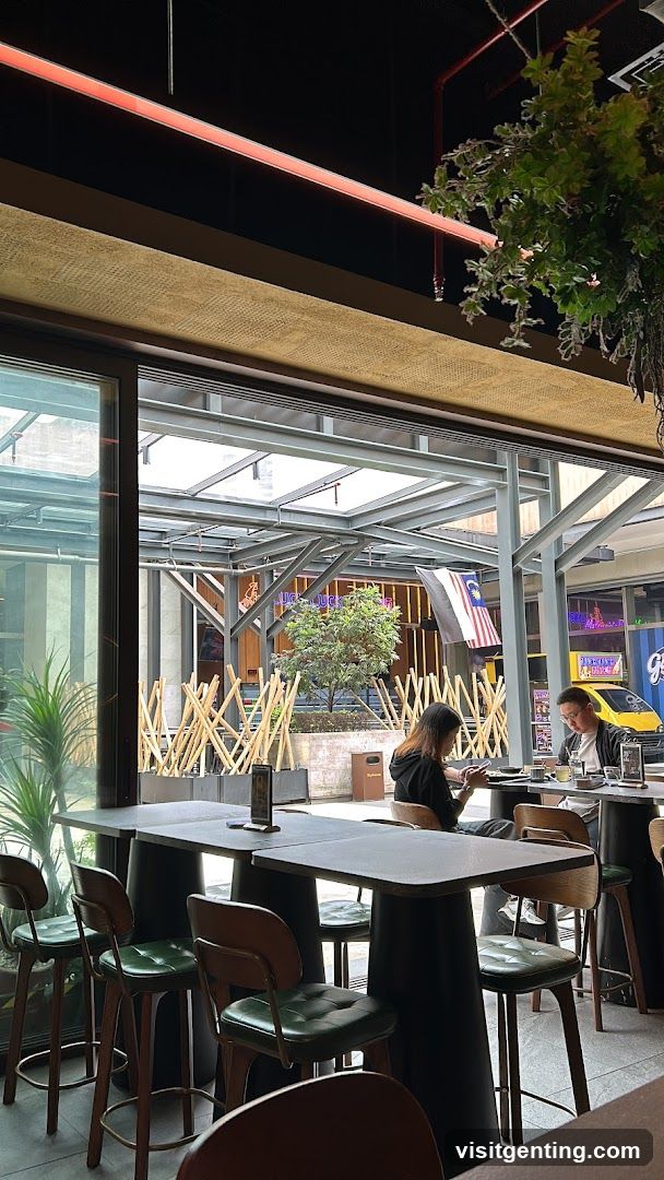 Interior café view