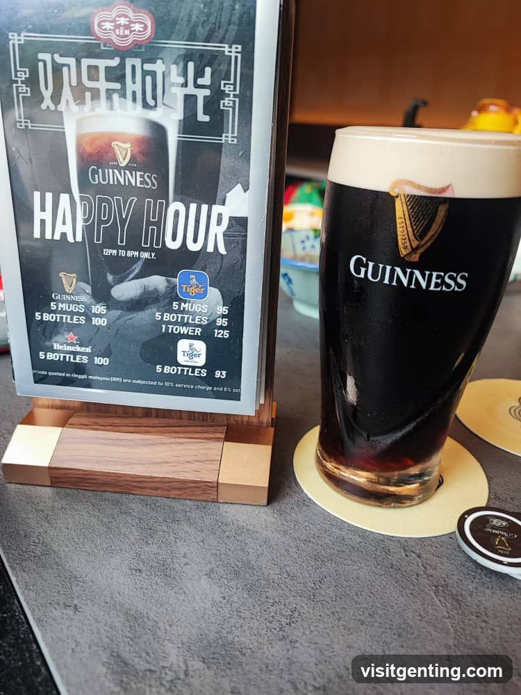 Guinness Happy Hour Promotion