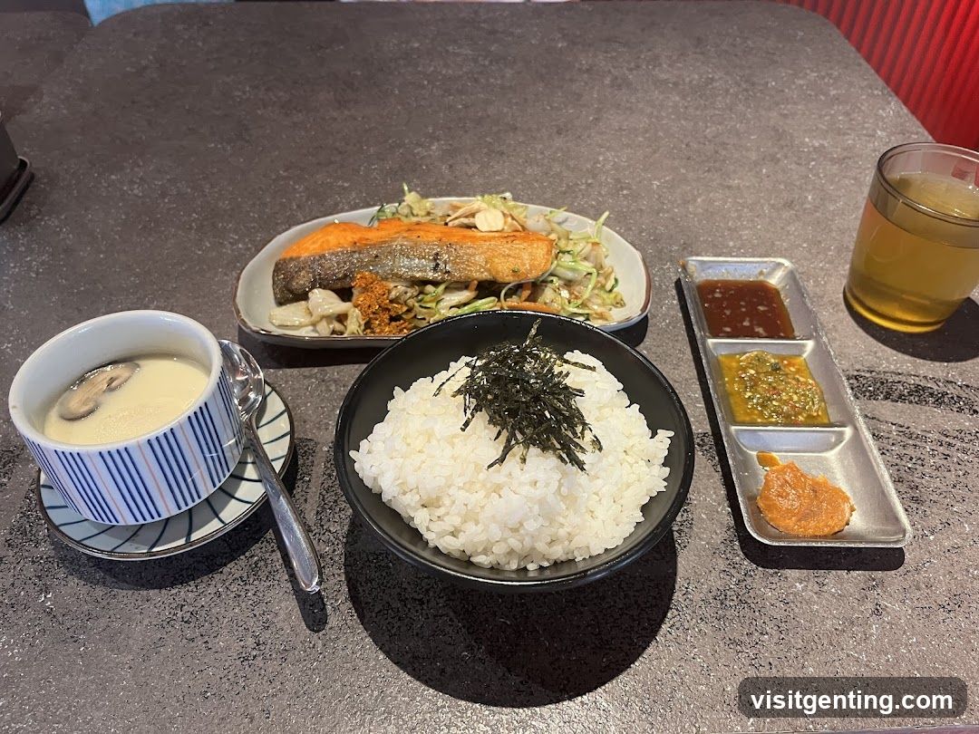 Table Setting with Japanese Cuisine