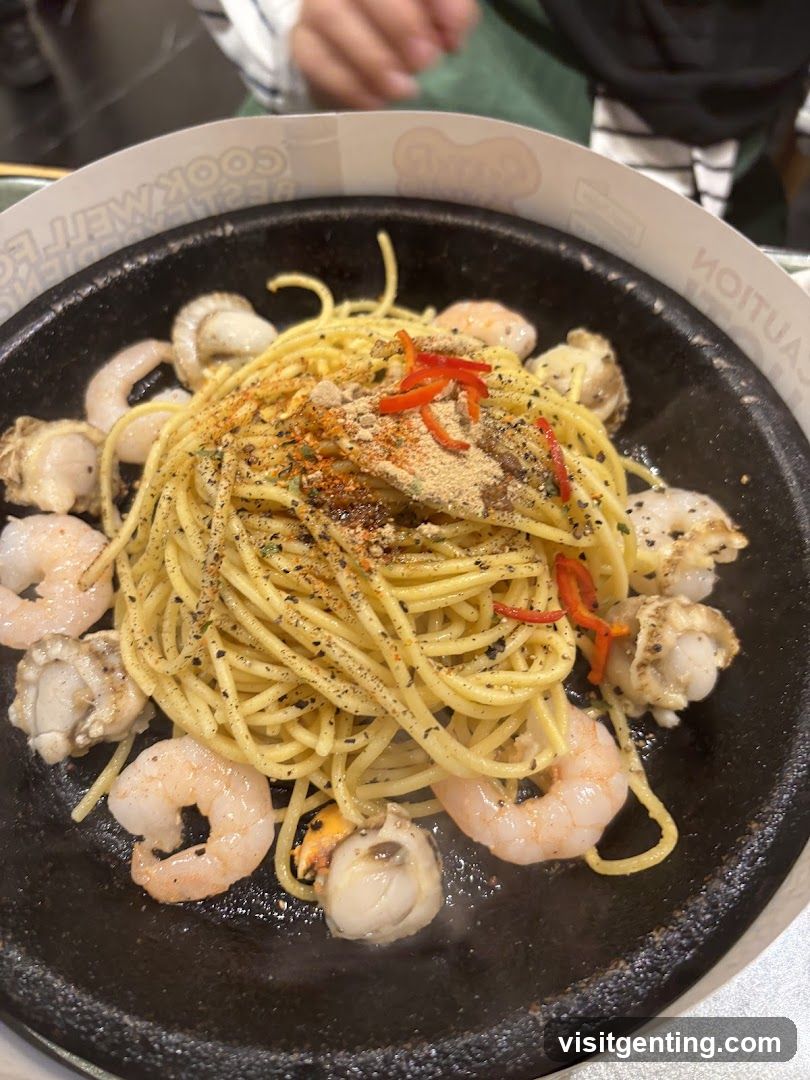 Seafood Pasta Dish