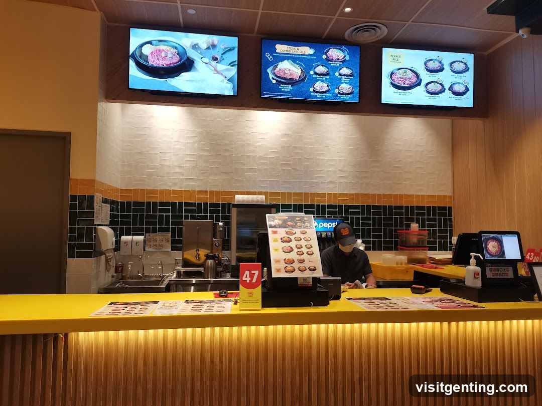 Restaurant Counter Interior