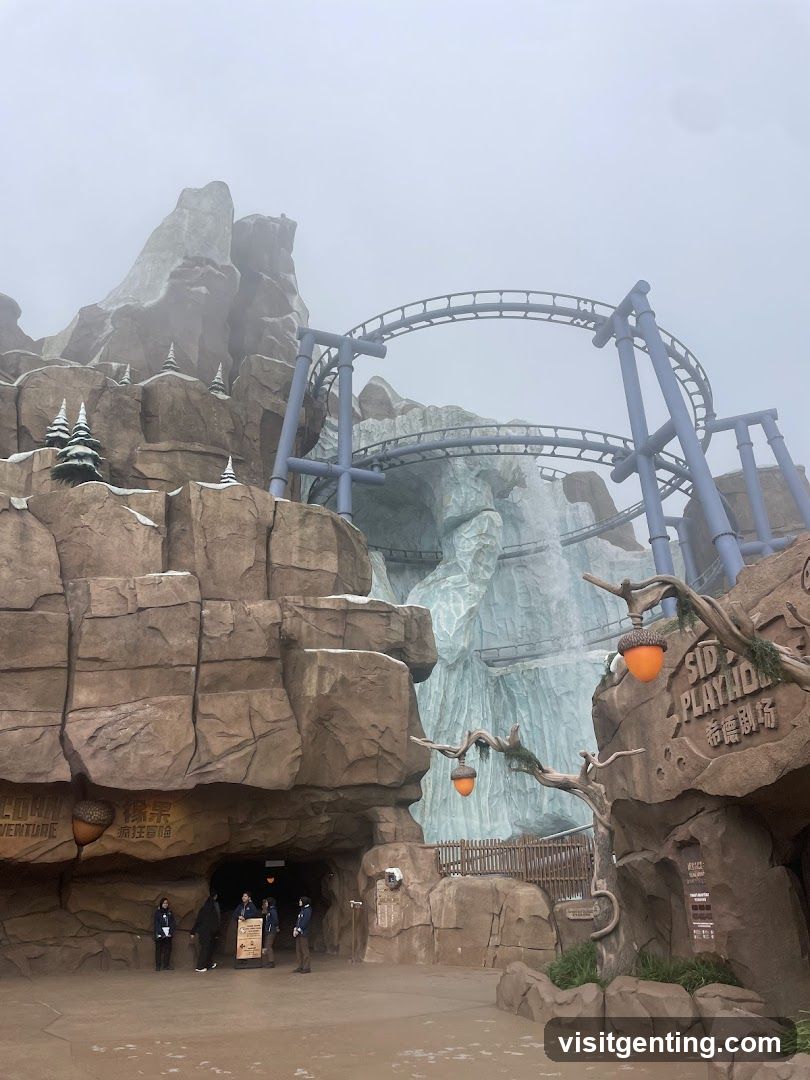 Theme Park Entrance Area