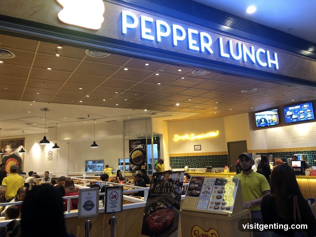 Pepper Lunch Restaurant Interior