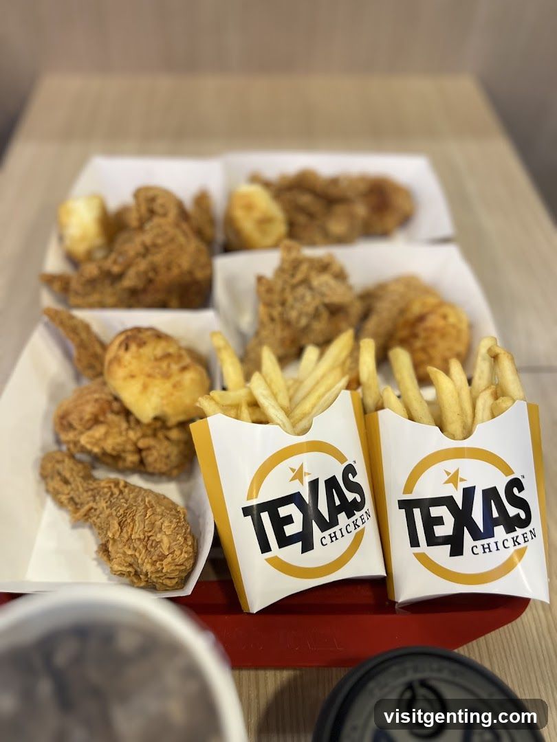 Texas Chicken Meal