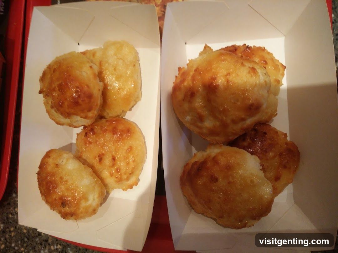 Cheese Biscuits in Paper Boxes