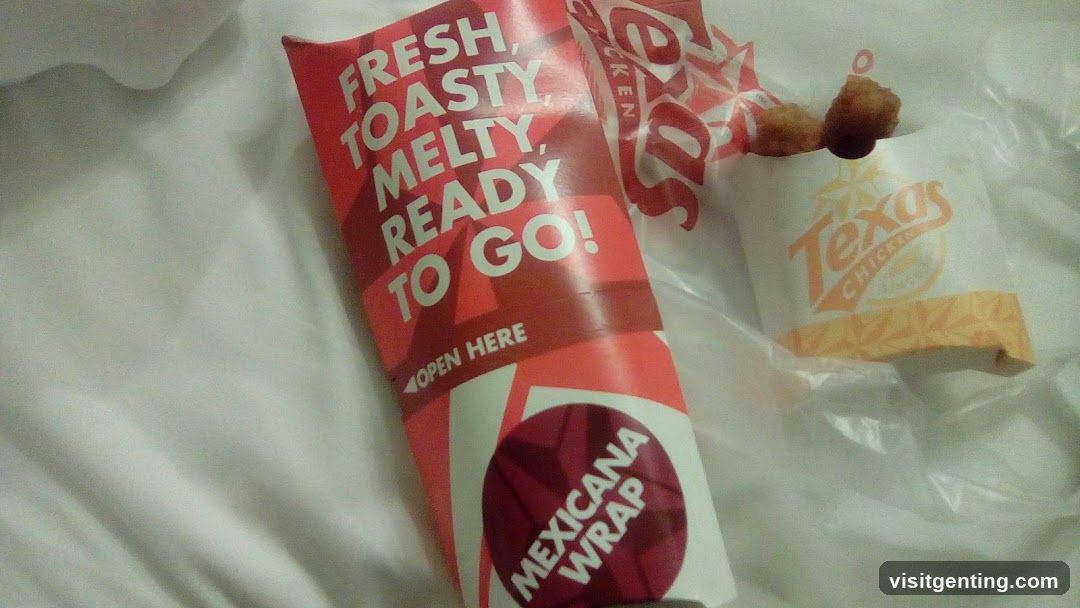 Texas Chicken Food Packaging