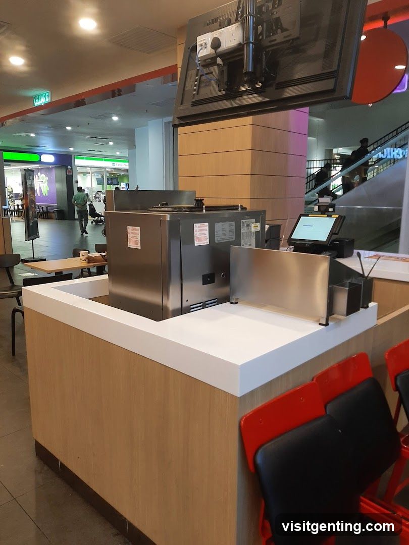 Restaurant Counter Interior