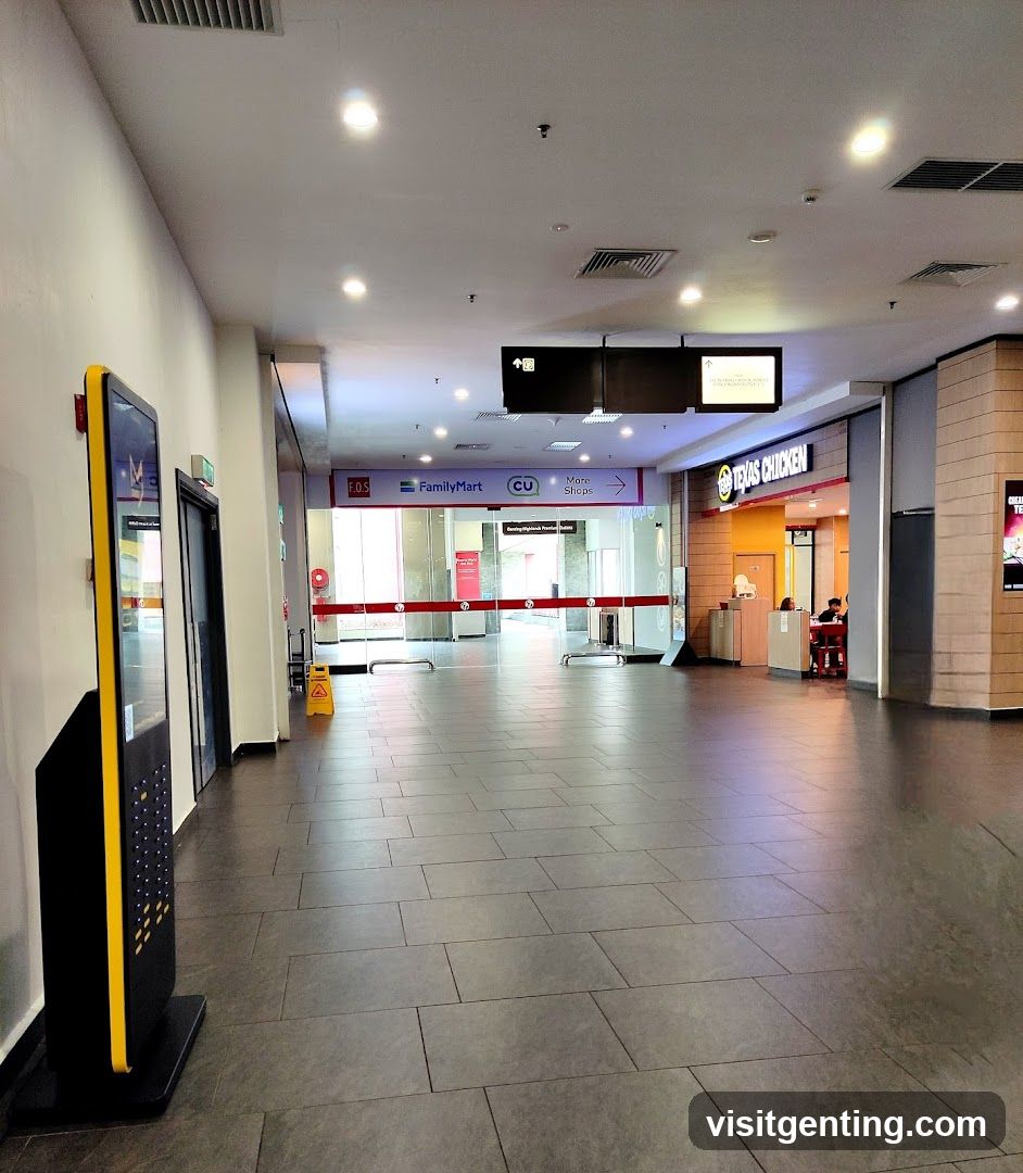 Shopping Mall Interior Corridor