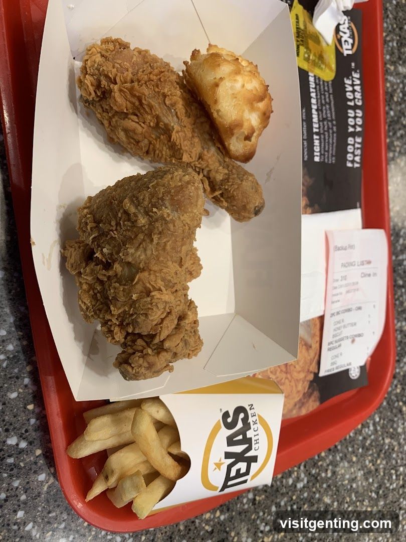 Texas Chicken Meal