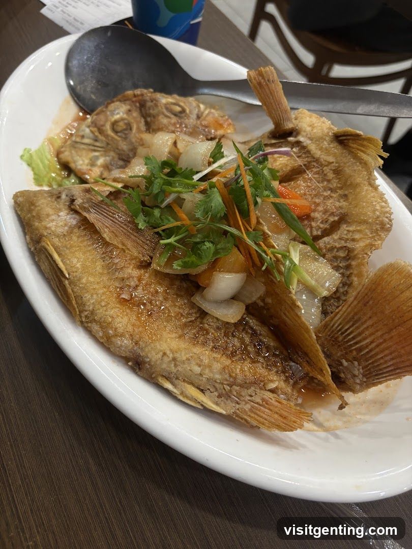 Fried Fish Dish