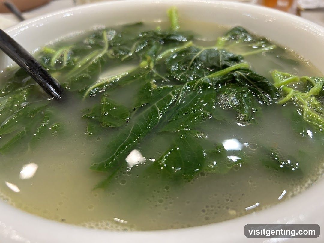 Soup in bowl