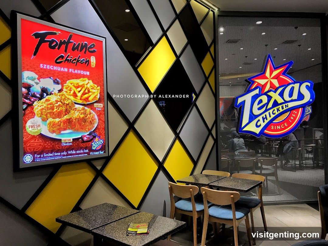 Texas Chicken Store Interior