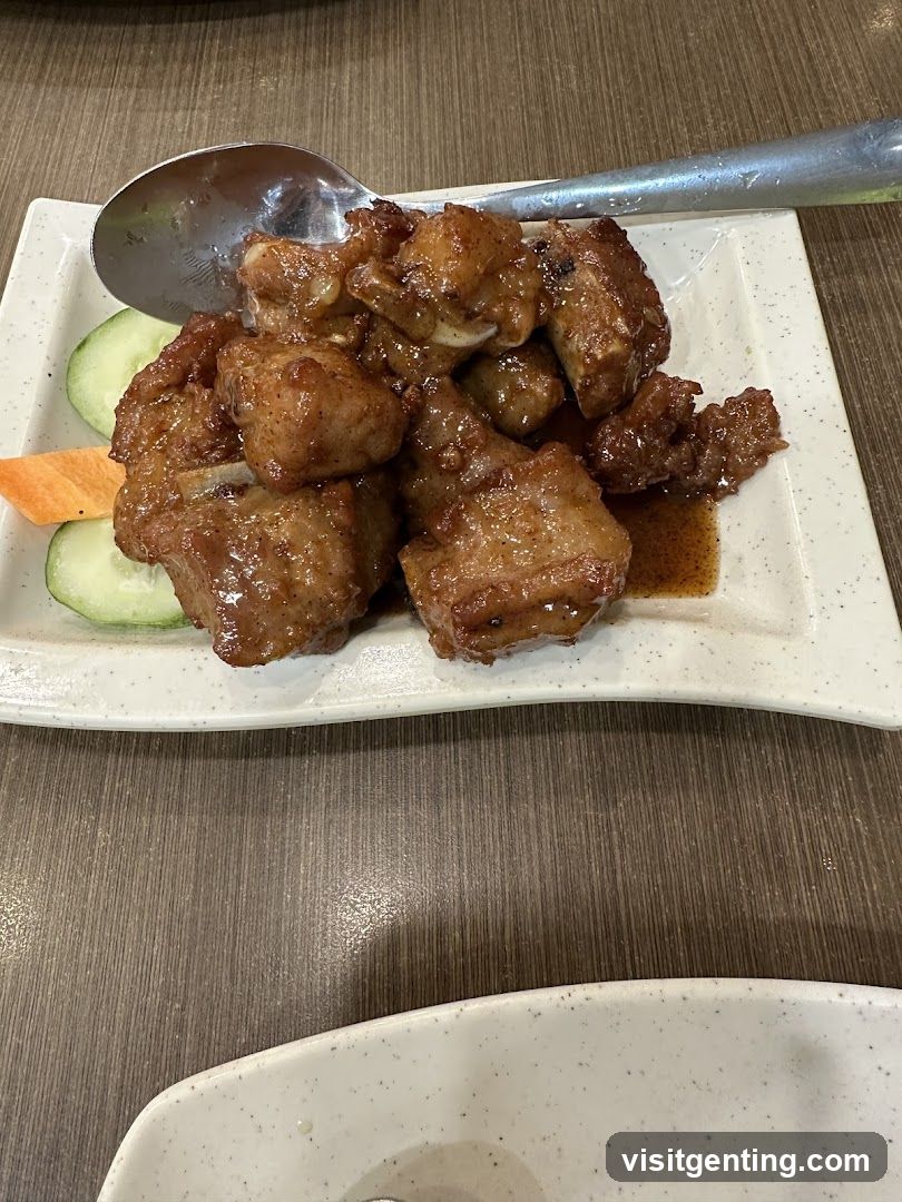 Dish on Plate
