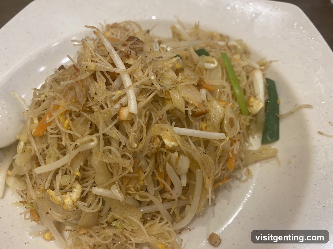 Fried Noodles Dish