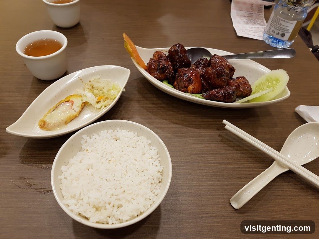 Dining Table with Food