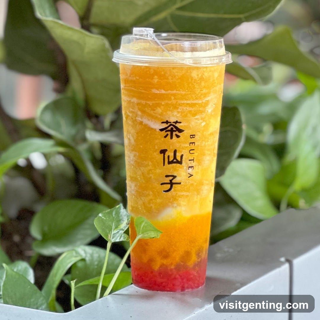 Tea Drink Product Shot