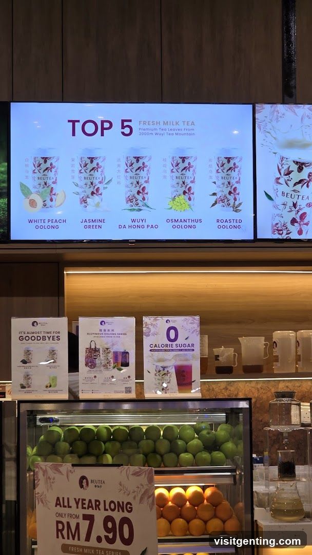 Beutea Fresh Milk Tea Store Interior