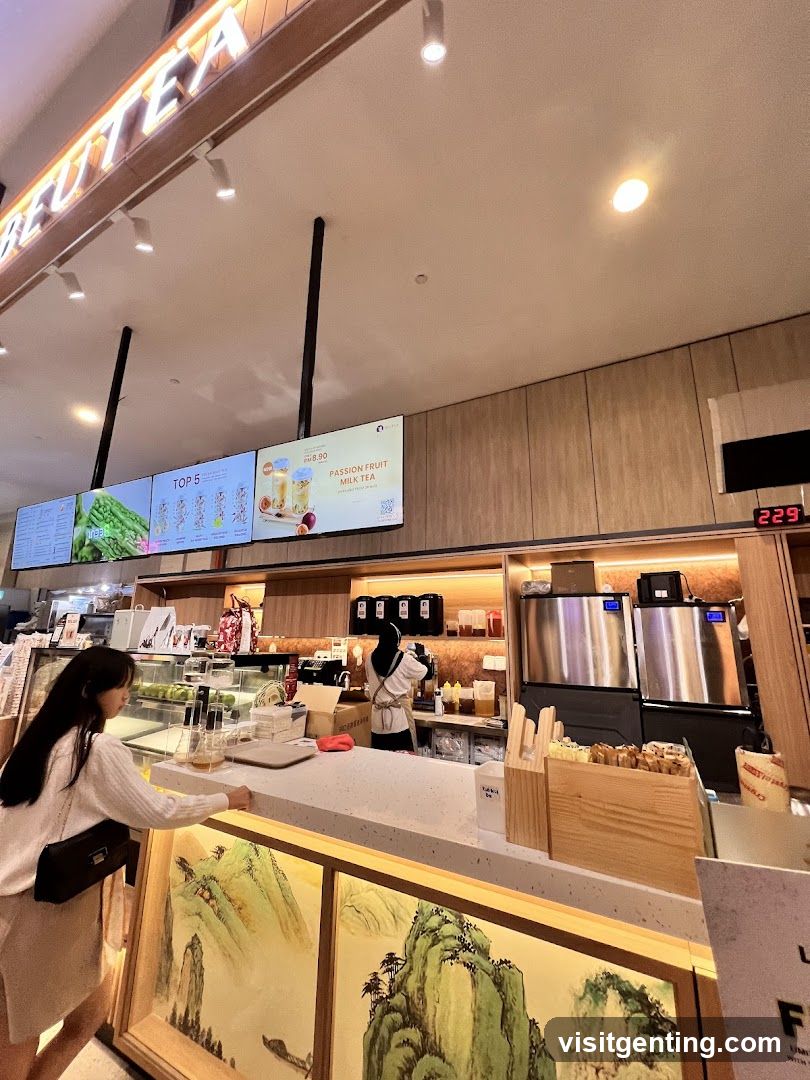 Tea Shop Interior