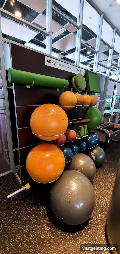 Fitness Equipment Display