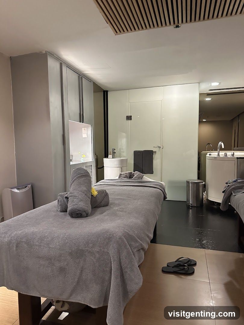Massage Room Interior
