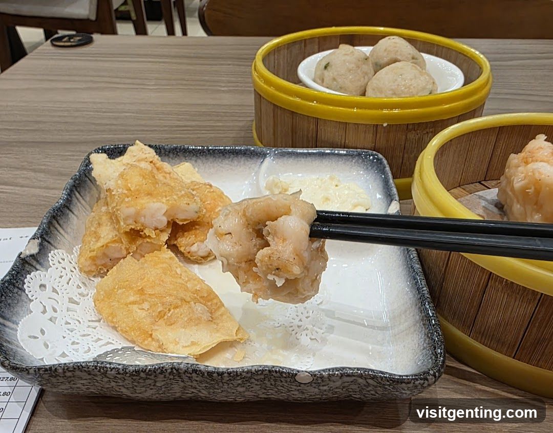 Dining Interior with Dim Sum