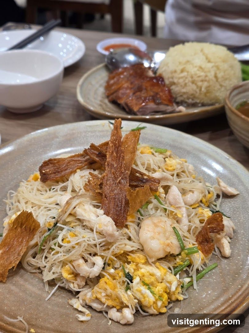 Dining Table with Food