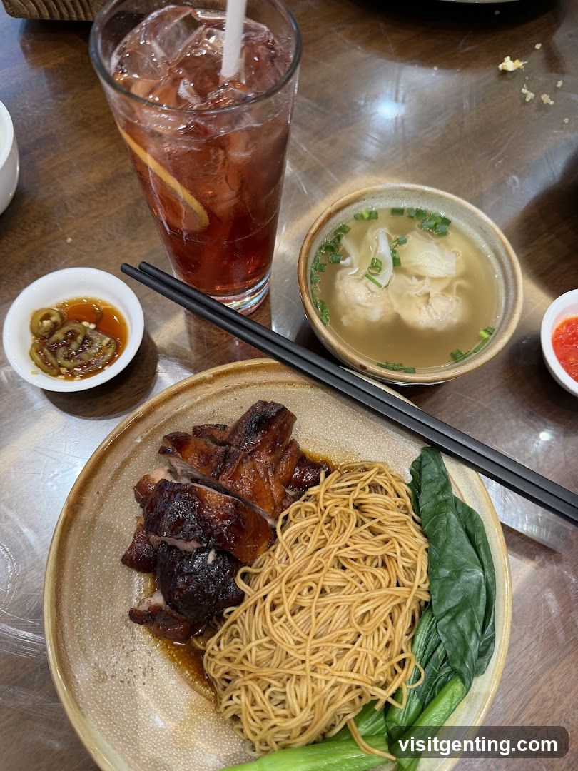 Dining Table with Food and Drink
