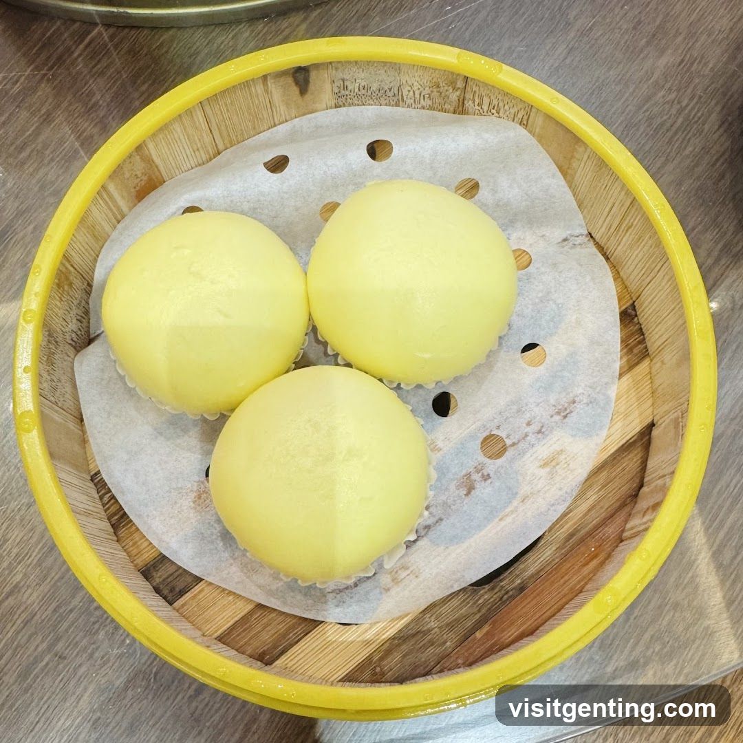 Steamed Buns in Bamboo Steamer