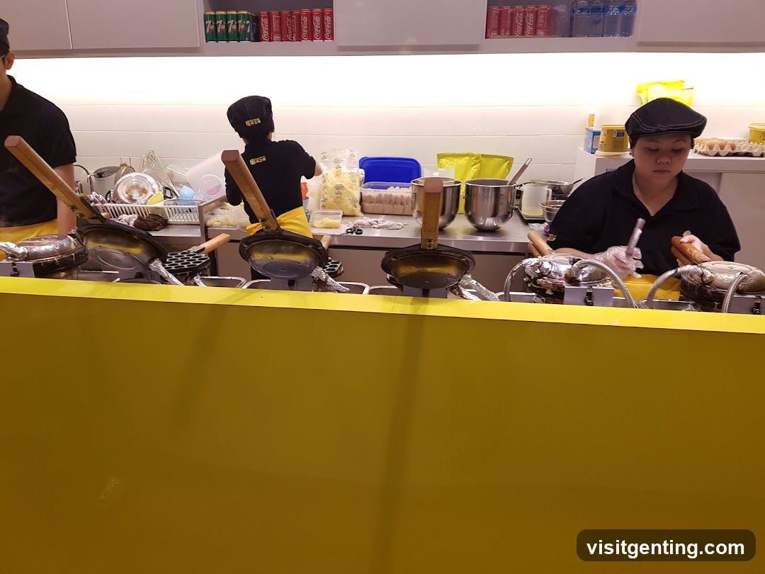 Food preparation area