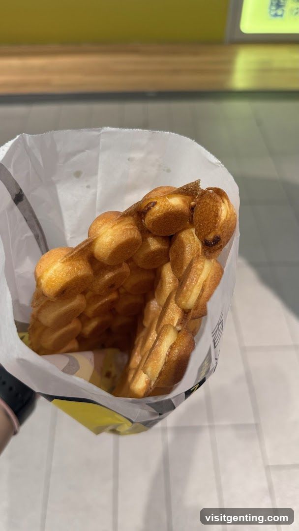 Waffle Ball Snack