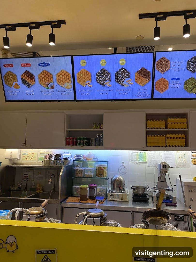 Waffle Shop Interior