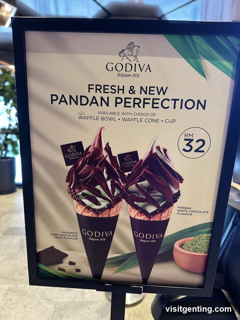 GODIVA Promotion Signboard