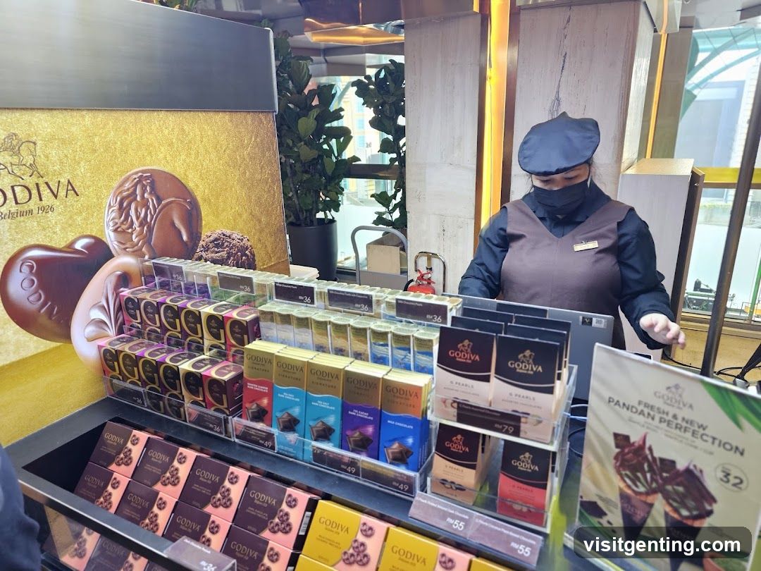 Godiva Chocolate Store Interior